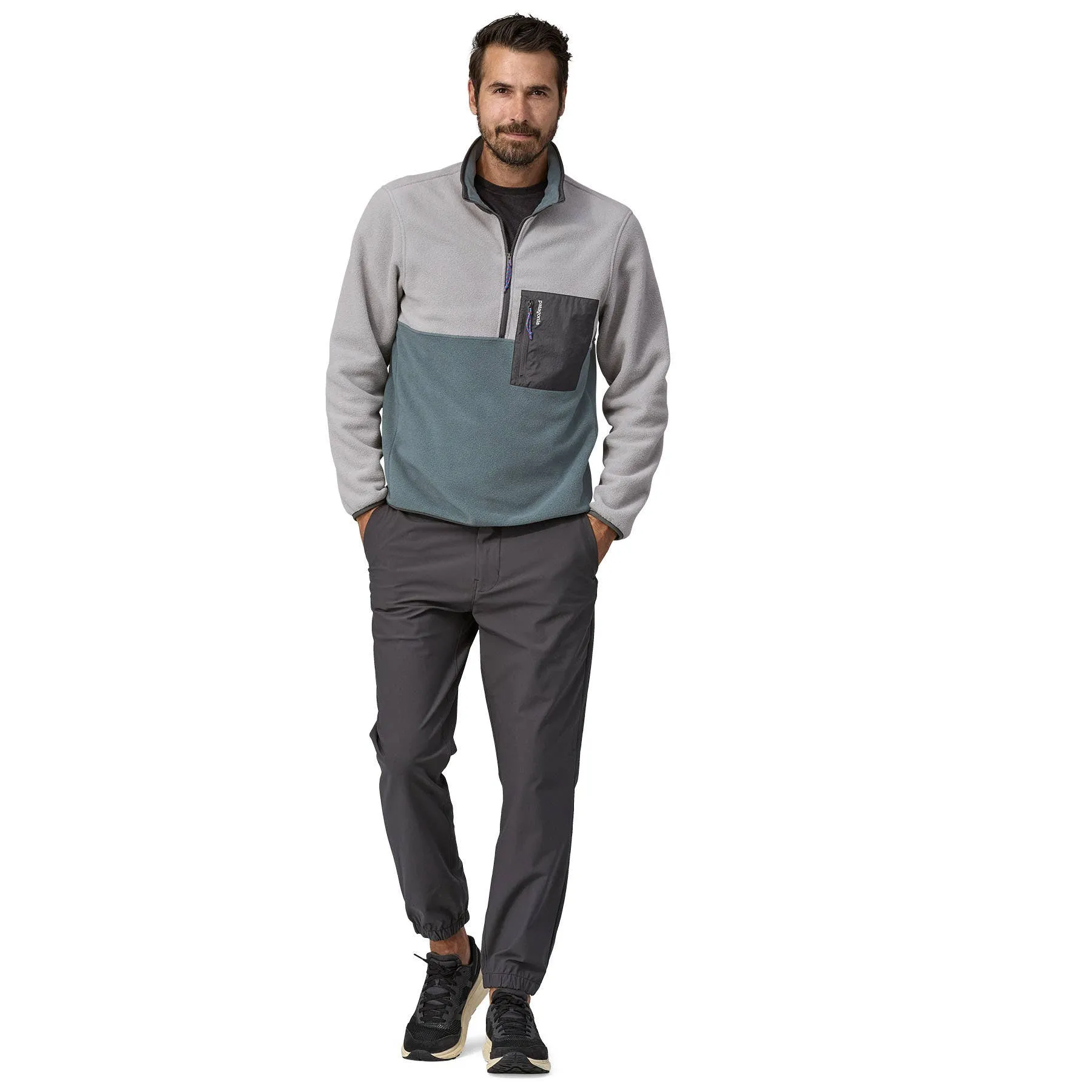 Patagonia Men's Microdini 1/2-Zip Fleece Pullover | Mid Layers | BananaFingers