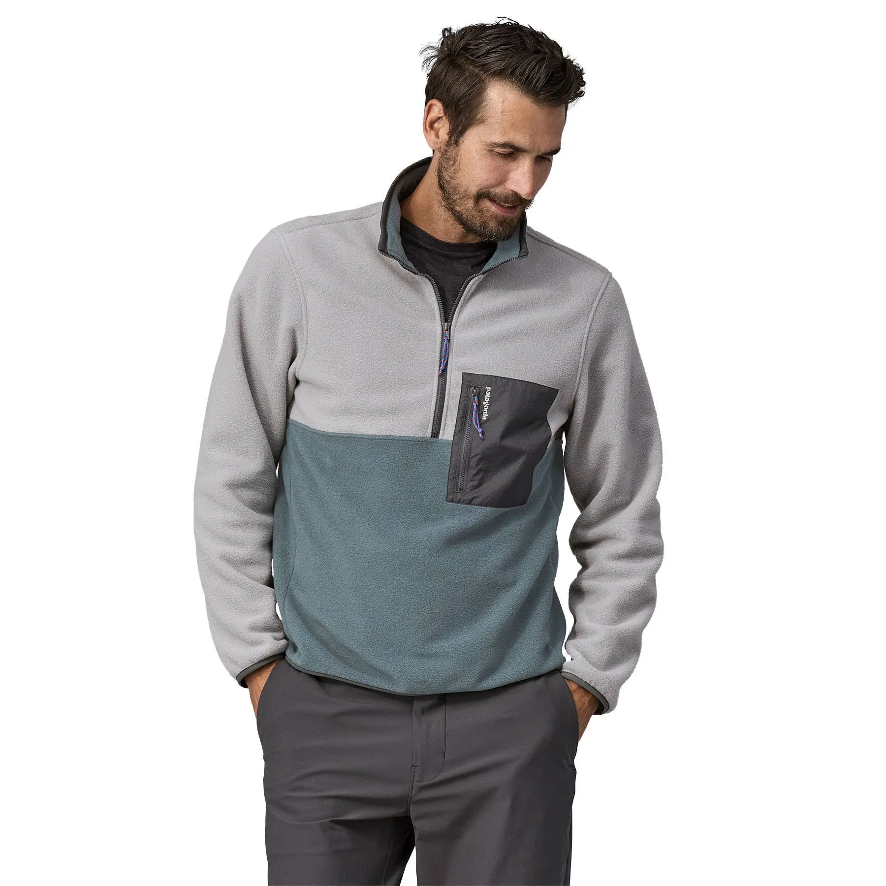 Patagonia Men's Microdini 1/2-Zip Fleece Pullover | Mid Layers | BananaFingers