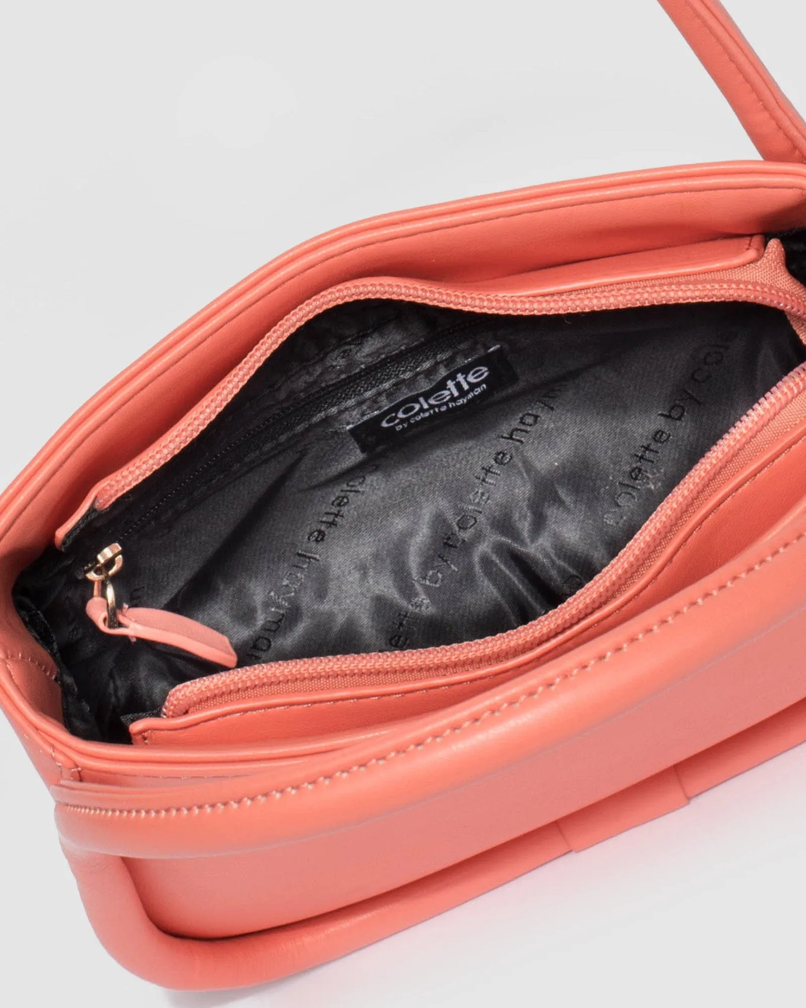 Peach Lily Shoulder Bag