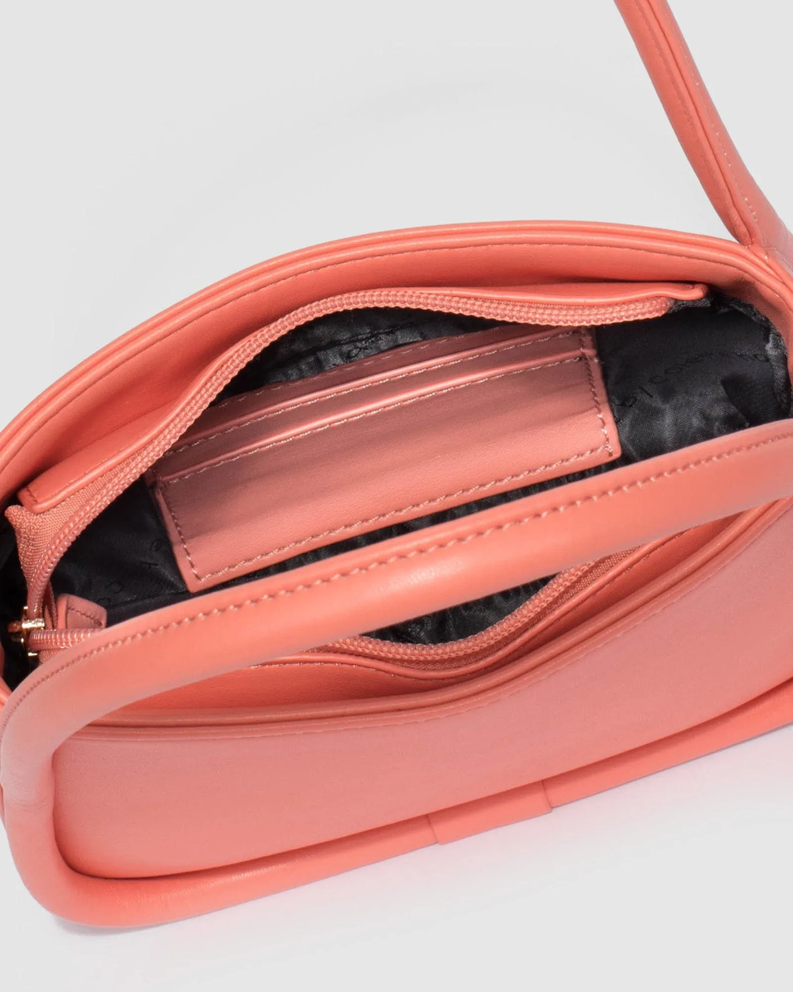 Peach Lily Shoulder Bag