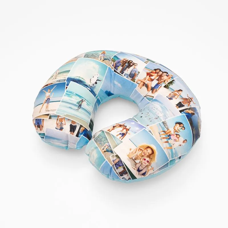 Personalised Neck Pillow. Personalised Travel Pillow UK