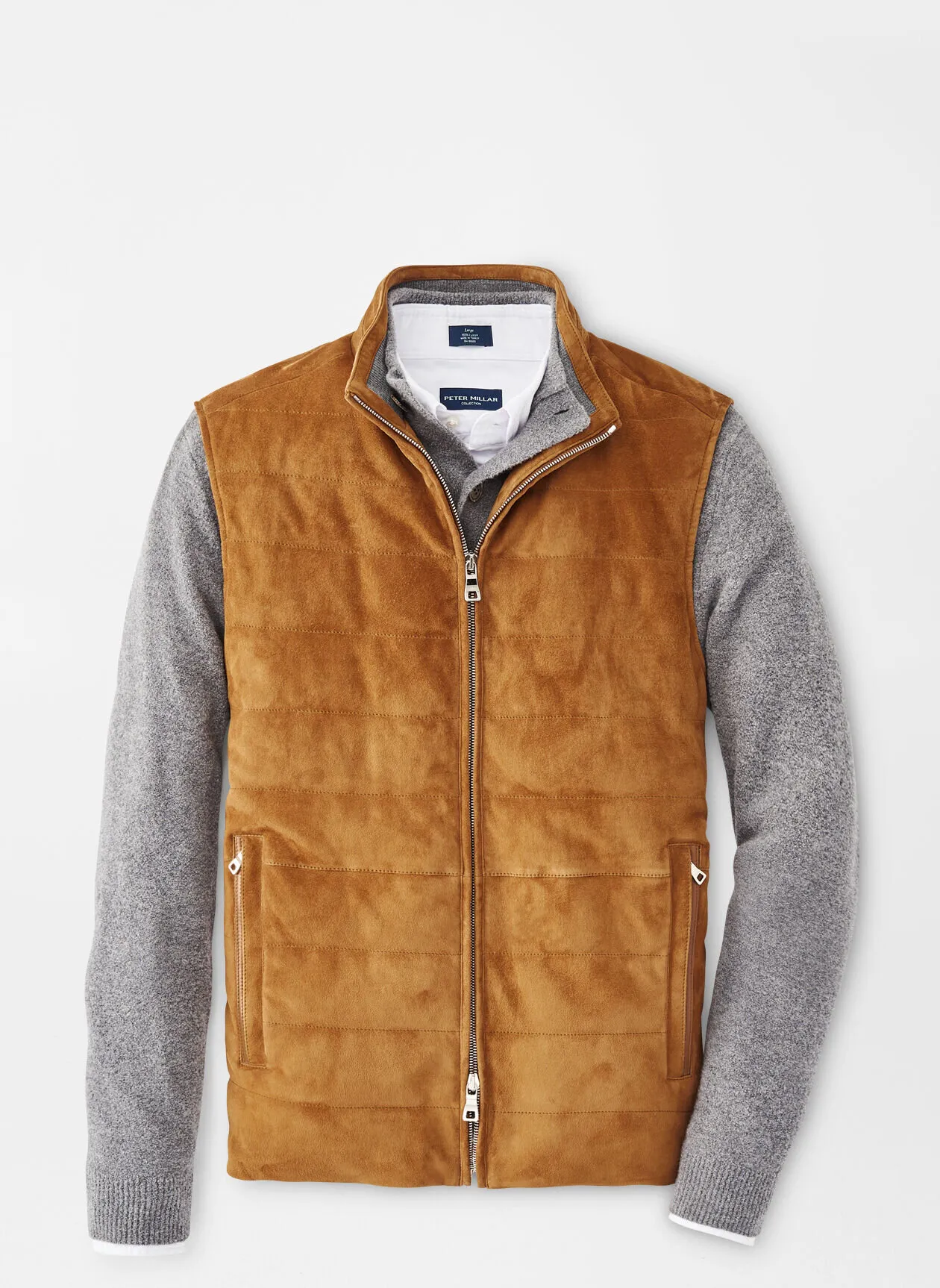 Peter Millar Excursionist Flex Channel-Stitch Vest