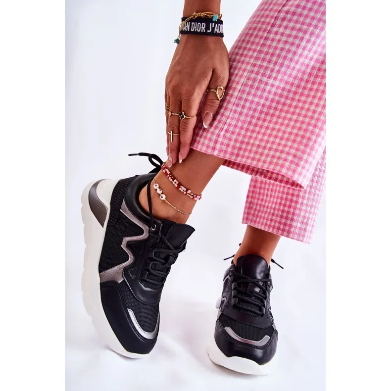 PG1 Women's Black Allie Sneakers