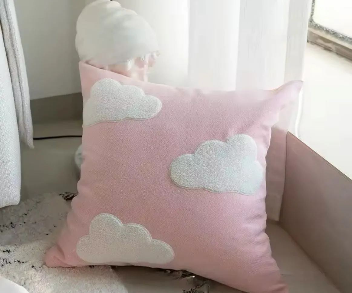 Pink Cloud Pillow