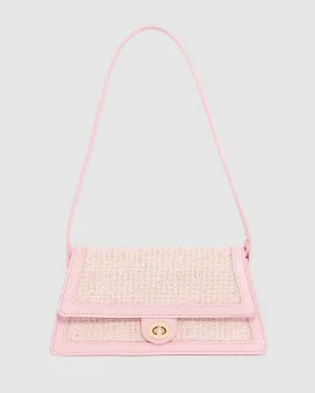 Pink Jenny Buckle Shoulder Bag