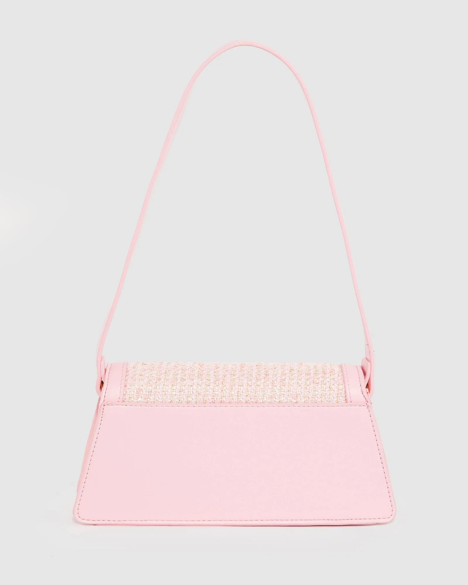 Pink Jenny Buckle Shoulder Bag