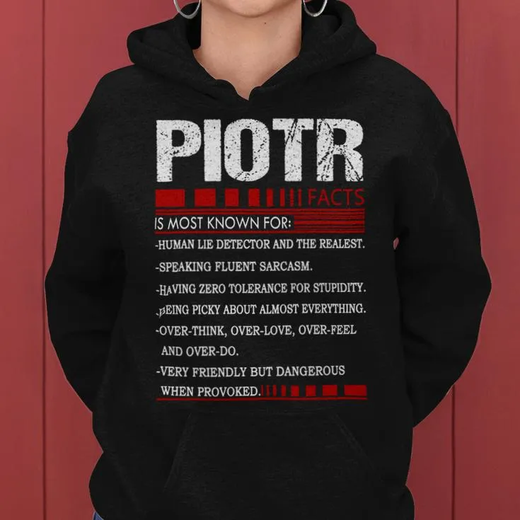 Piotr Name Facts Last Name Piotr Name Facts Family Name Women Hoodie