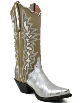 Product Name:  Dan Post Women's Eel Exotic Western Boot - Snip Toe