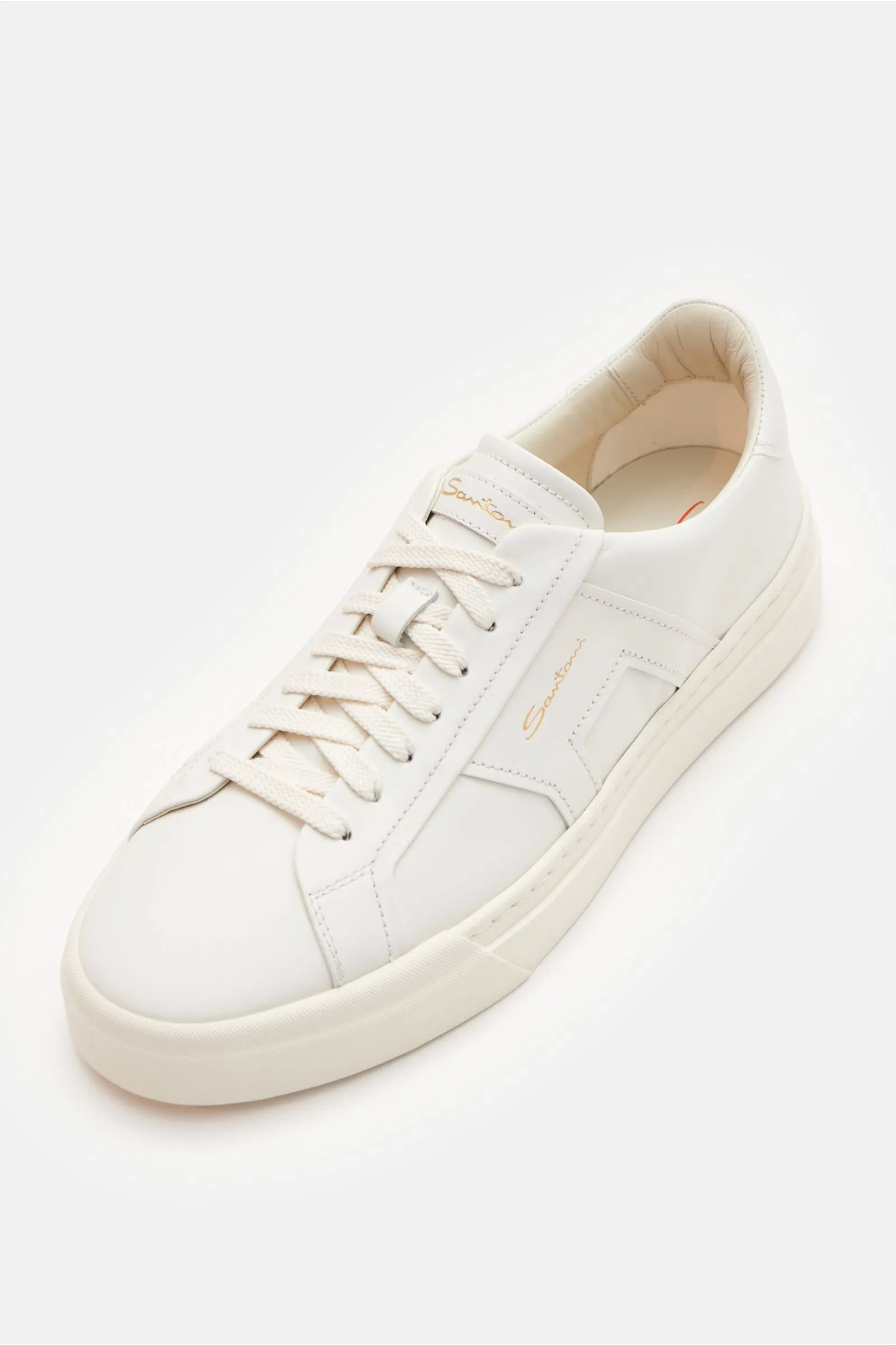 SANTONI sneakers 'Double Buckle' white