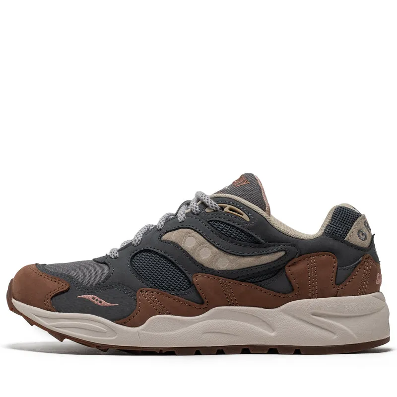 Saucony Grid Shadow 2 - Grey/Brown