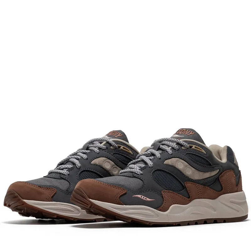 Saucony Grid Shadow 2 - Grey/Brown