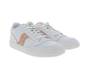 Saucony Jazz Court sneakers da donna in vera pelle con intersuola in EVA S60759-8 bianco/rosa