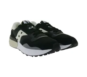 Saucony Jazz Nxt men's sneakers, low-top sneakers with real leather content S70790-1 black/beige