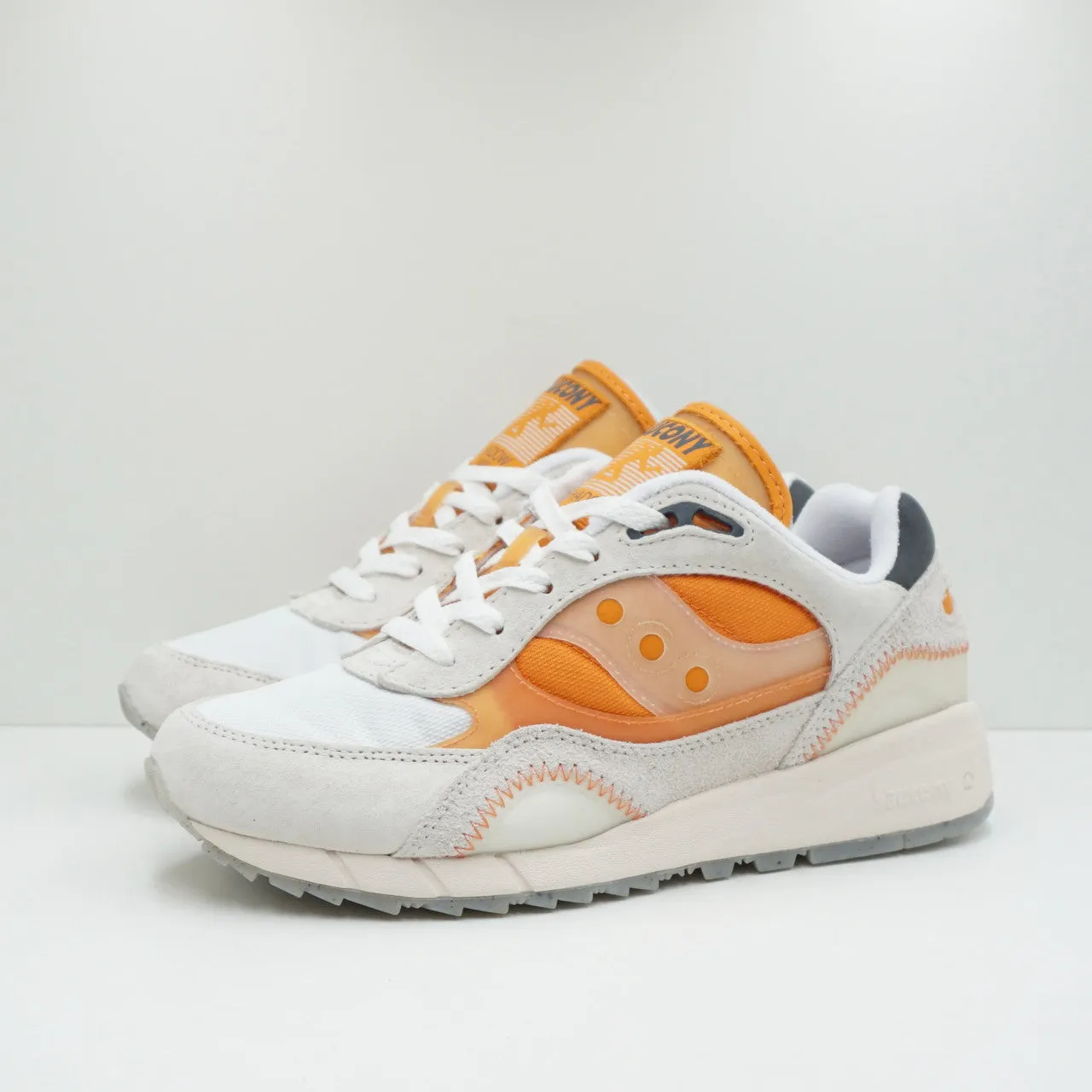 Saucony Shadow 6000 Transparent White Orange Sample