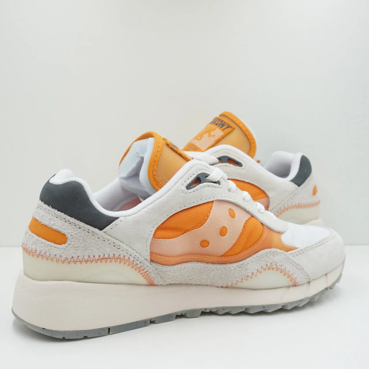 Saucony Shadow 6000 Transparent White Orange Sample