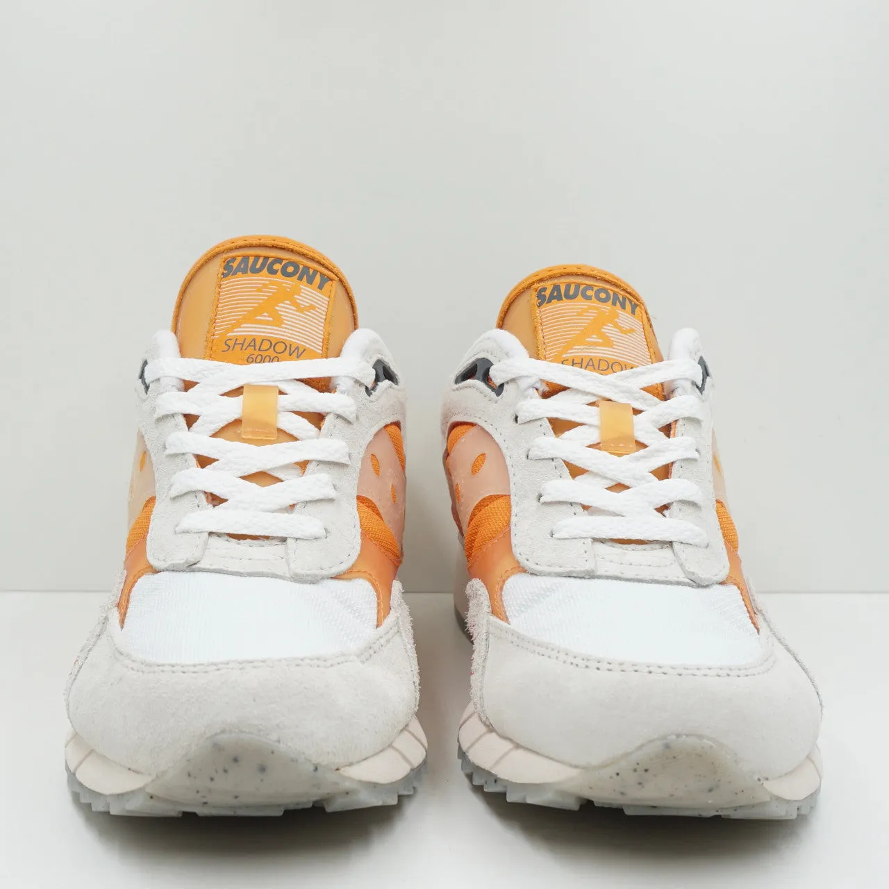 Saucony Shadow 6000 Transparent White Orange Sample