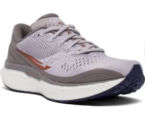 Saucony Womens Triumph 18 Running Shoe- Lilac/Copper