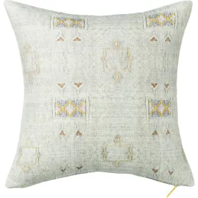 St. Frank Cactus Silk Printed Square Pillow, Iris