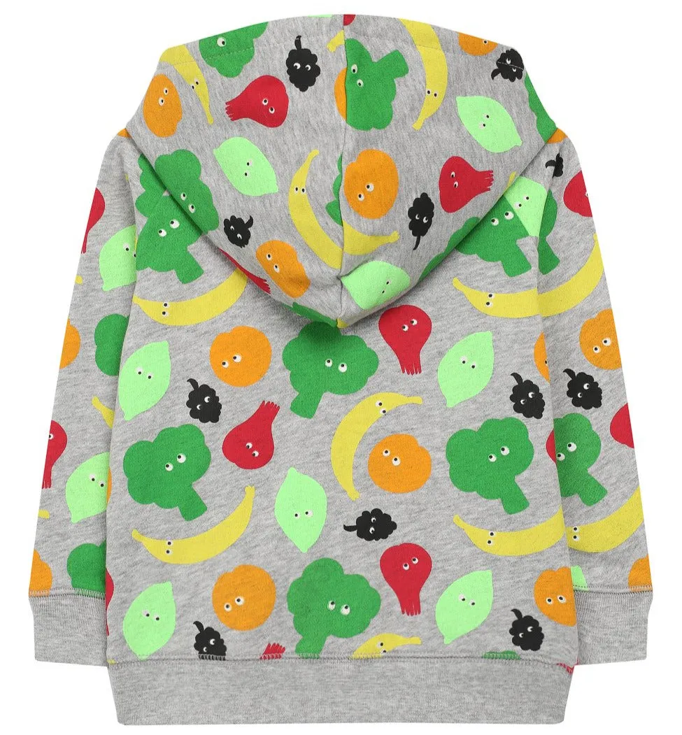 STELLA McCARTNEY Kids Fruit Zipped Hoodie