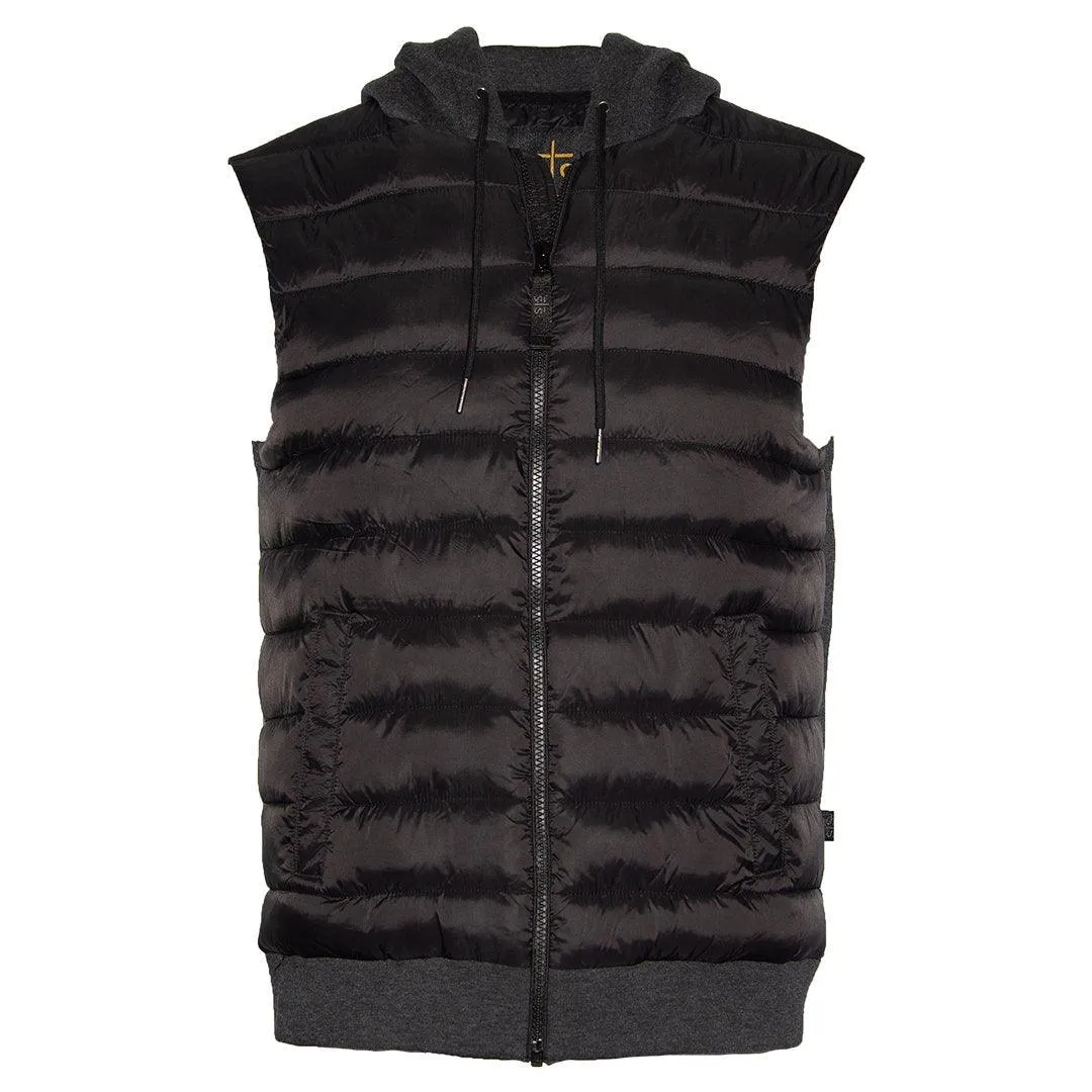 STS Ranchwear Unisex Black Witten Vest STS3021