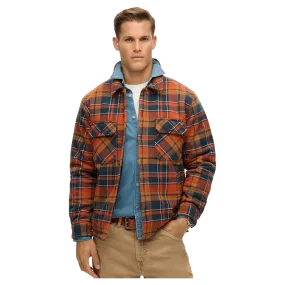 Superdry Surplus Check Quilt Overshirt