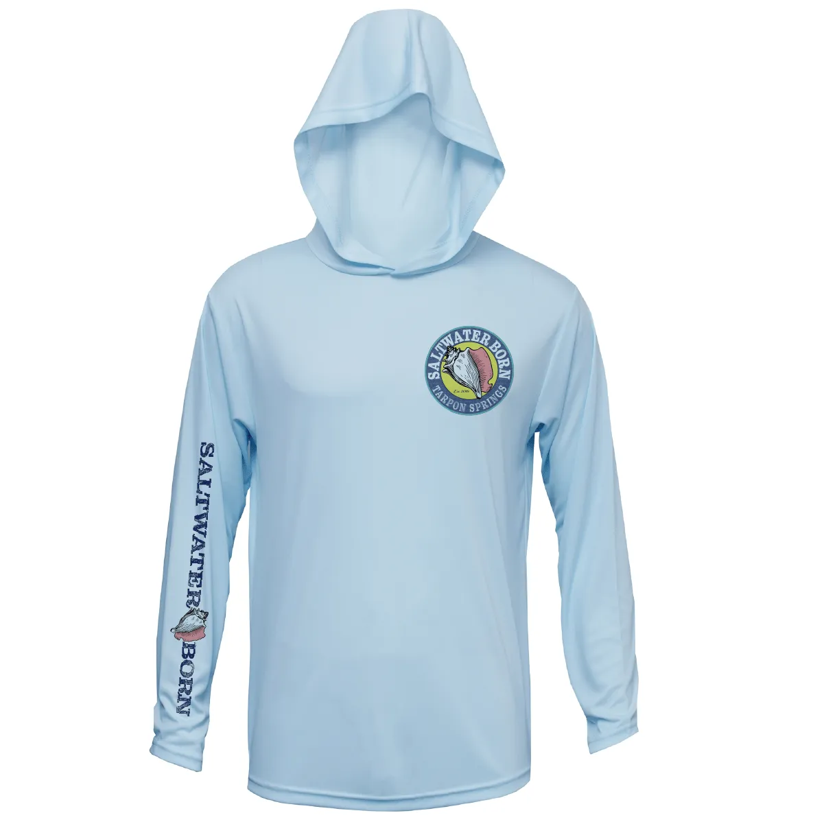 Tarpon Springs, FL Action Tarpon Long Sleeve UPF 50+ Dry-Fit Hoodie