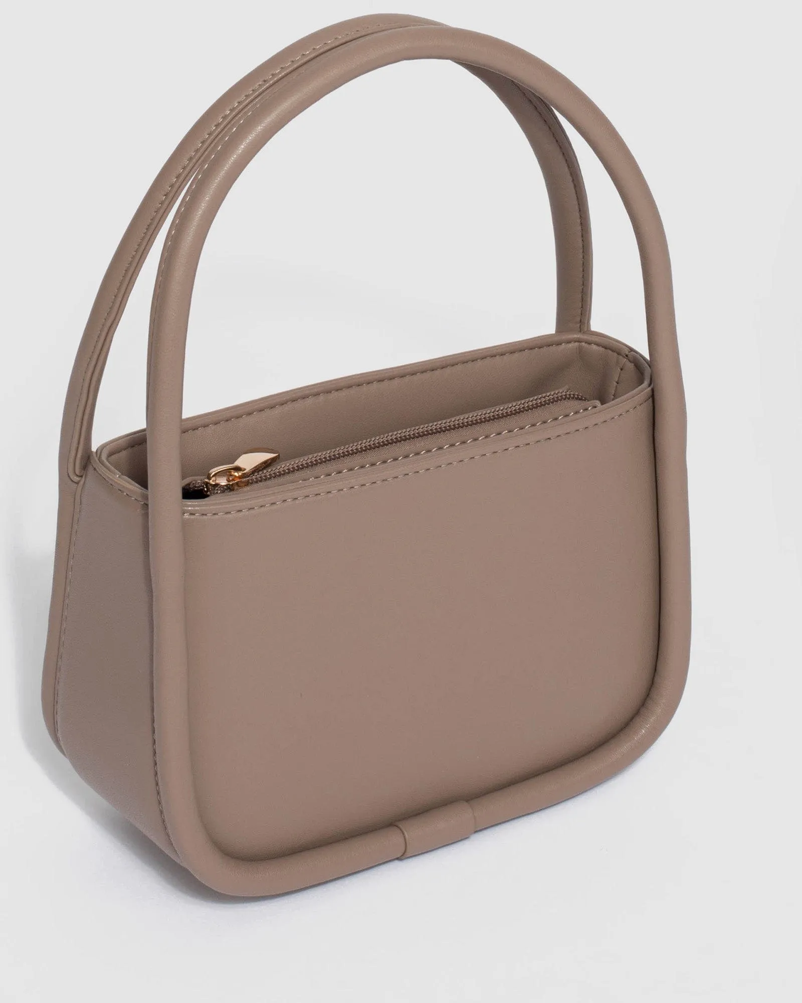 Taupe Lily Shoulder Bag