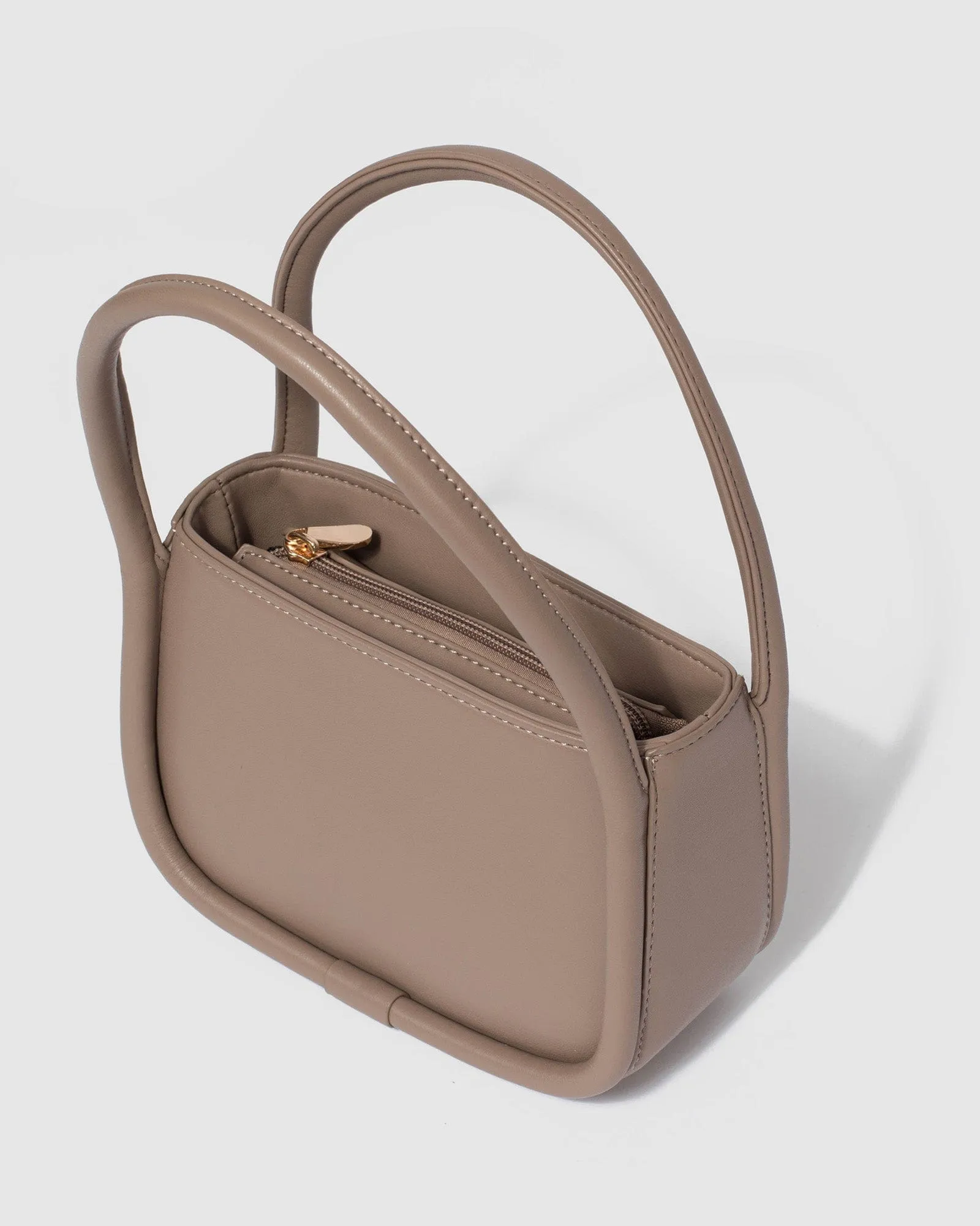 Taupe Lily Shoulder Bag