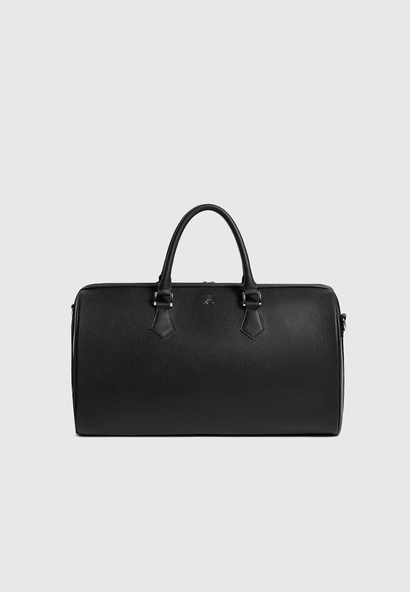 ternel Leather Travel Bag - Black