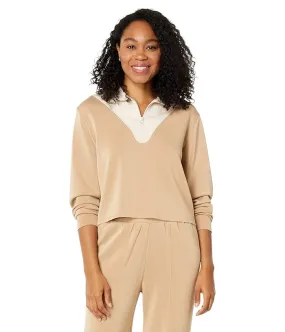 THRIVE SOCIETE Luxe 1/2 Zip Pullover