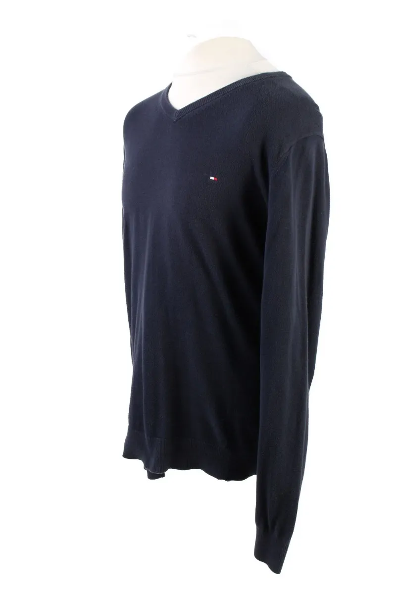 Tommy Hilfiger Pullover Jumper Dark Blue XL - Pepper Tree London