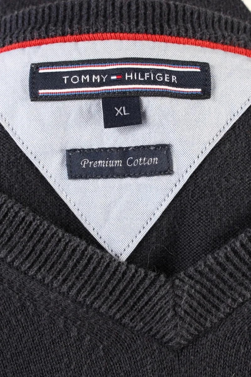 Tommy Hilfiger Pullover Jumper Dark Blue XL - Pepper Tree London