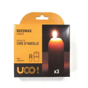 UCO Beeswax Candles (3 pieces)