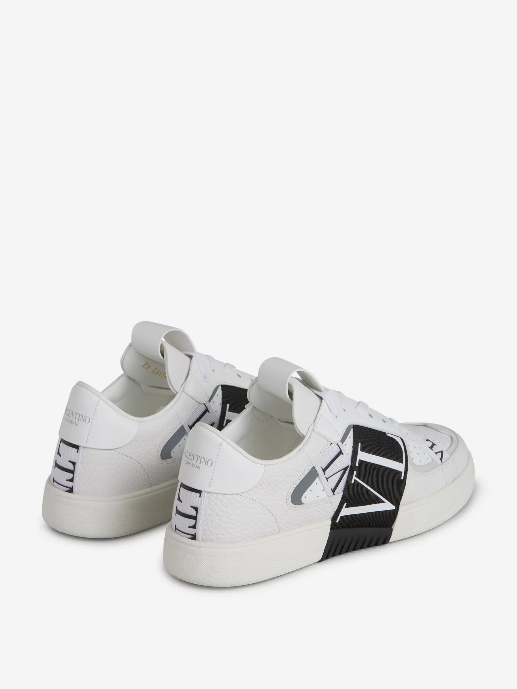 Valentino Garavani Leather Logo Sneakers 