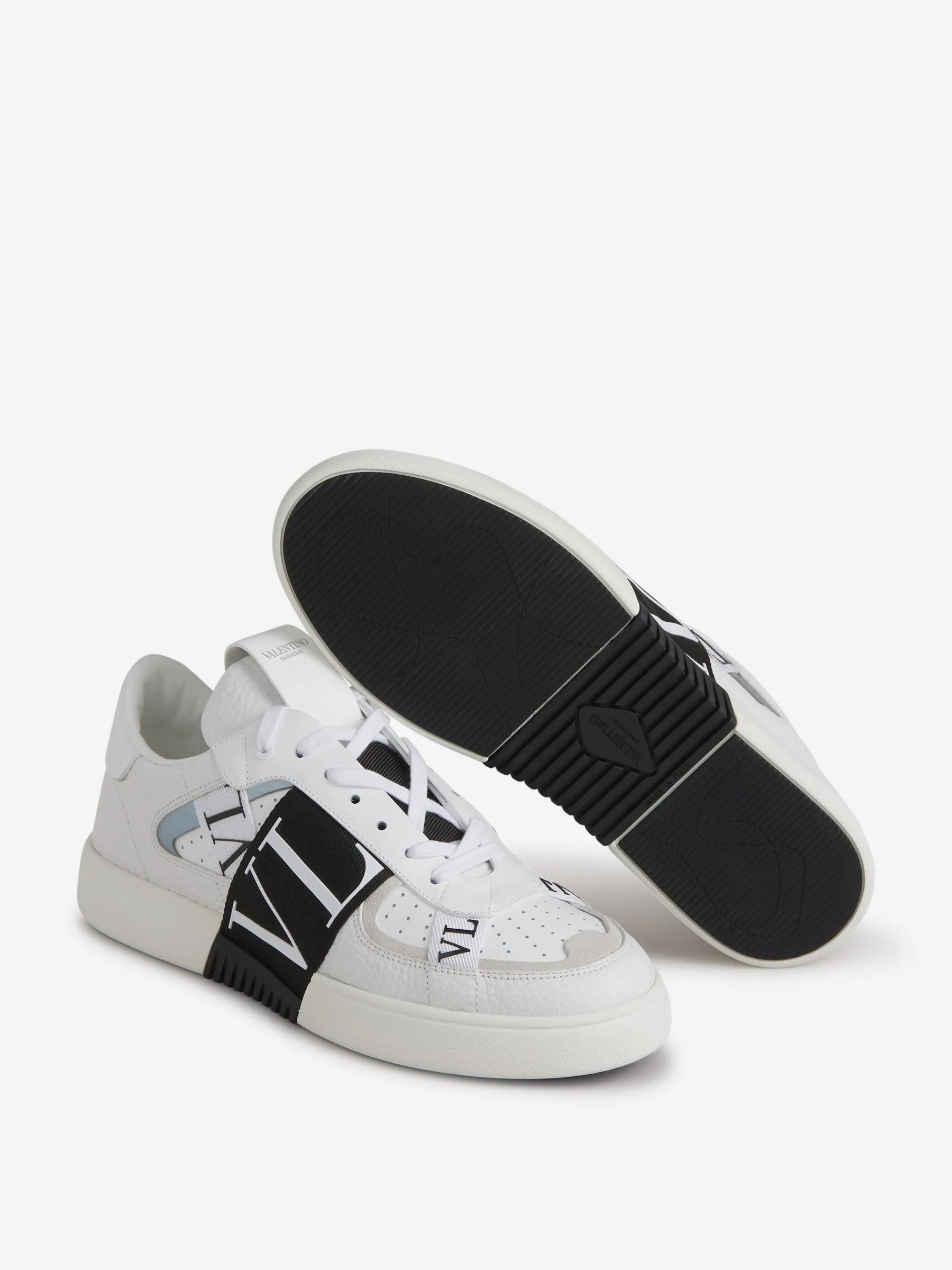 Valentino Garavani Leather Logo Sneakers 