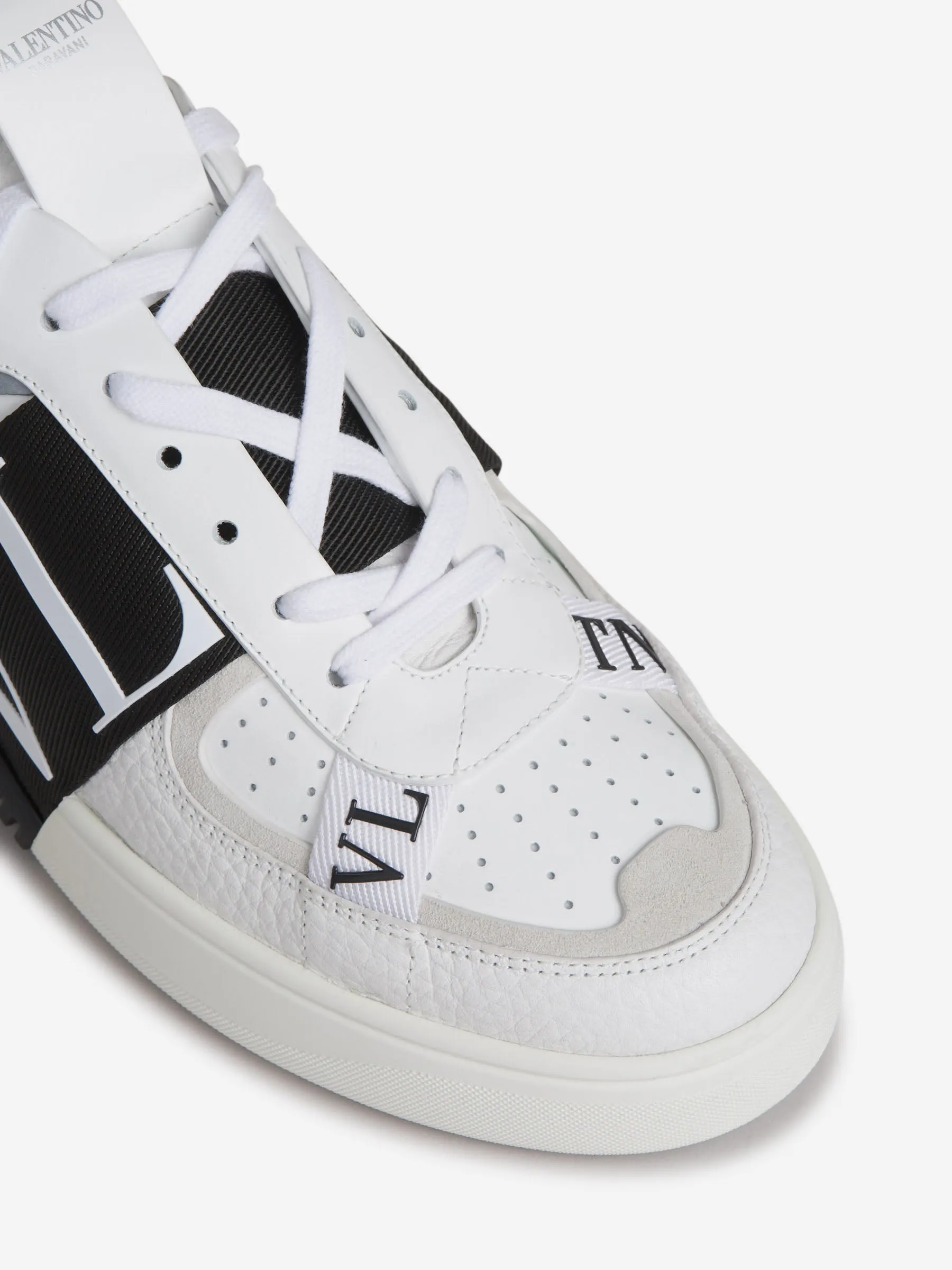 Valentino Garavani Leather Logo Sneakers 