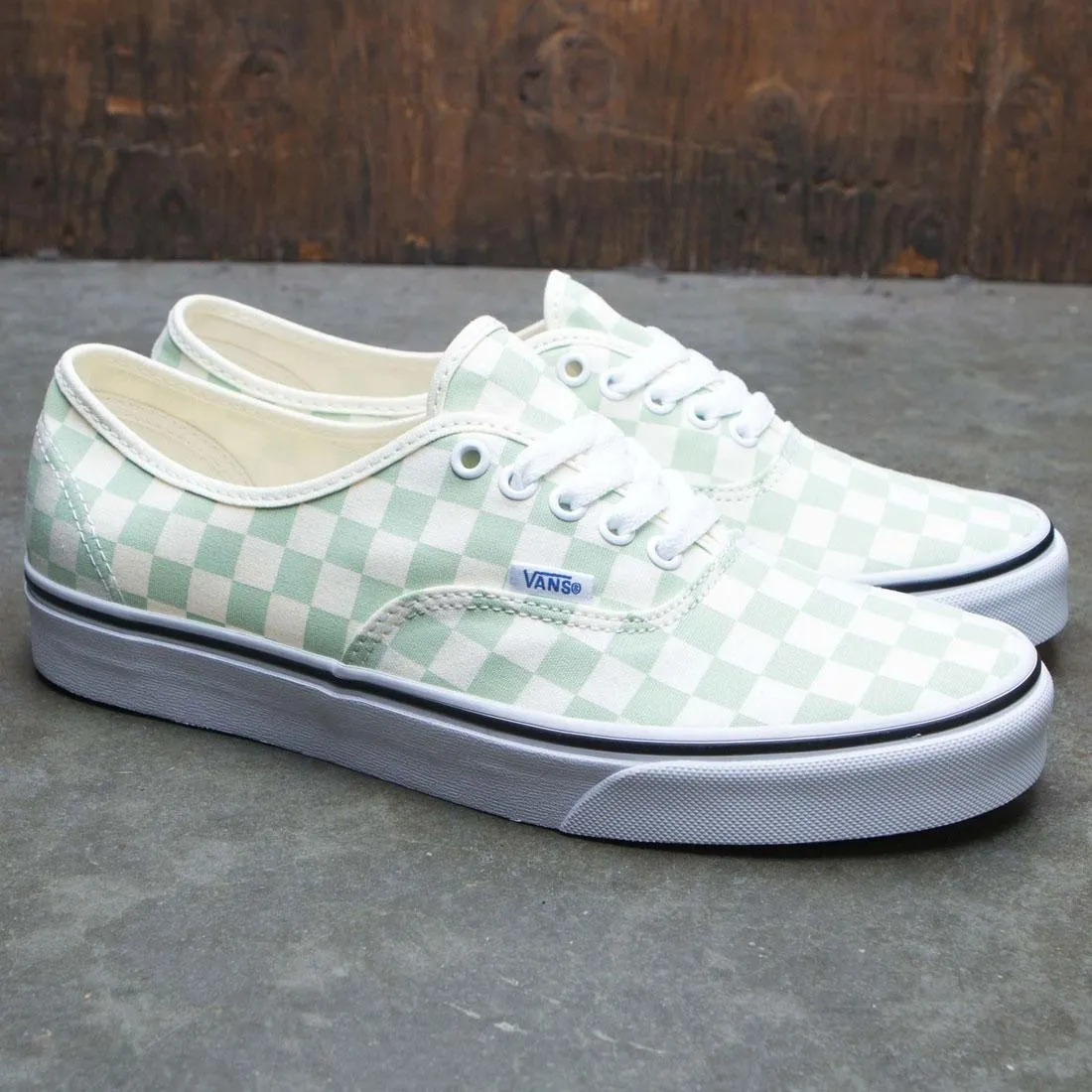 Vans Men Authentic - Checkerboard (green / ambros / white)