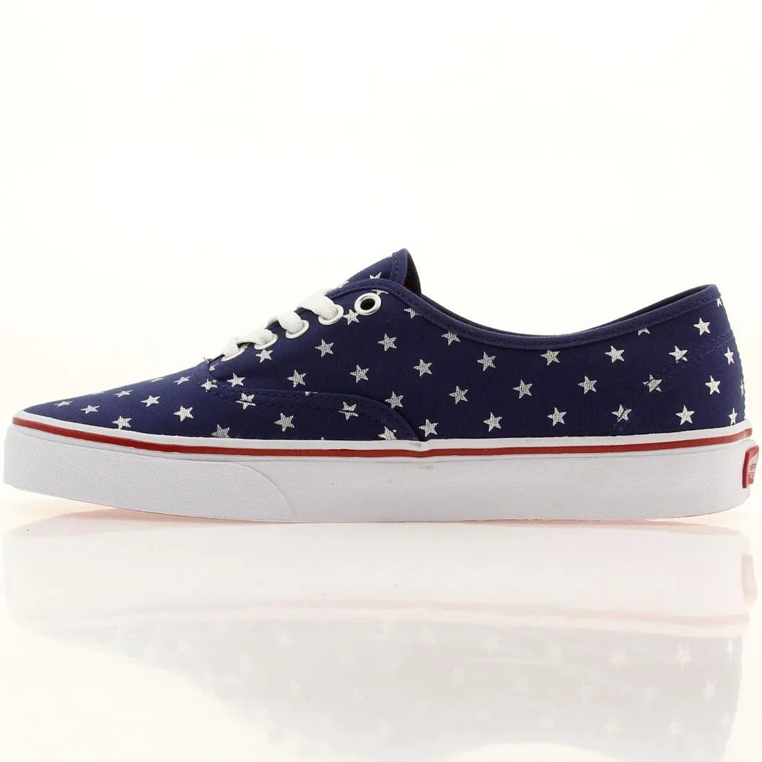 Vans Men Authentic - Studded Stars (red / blue)