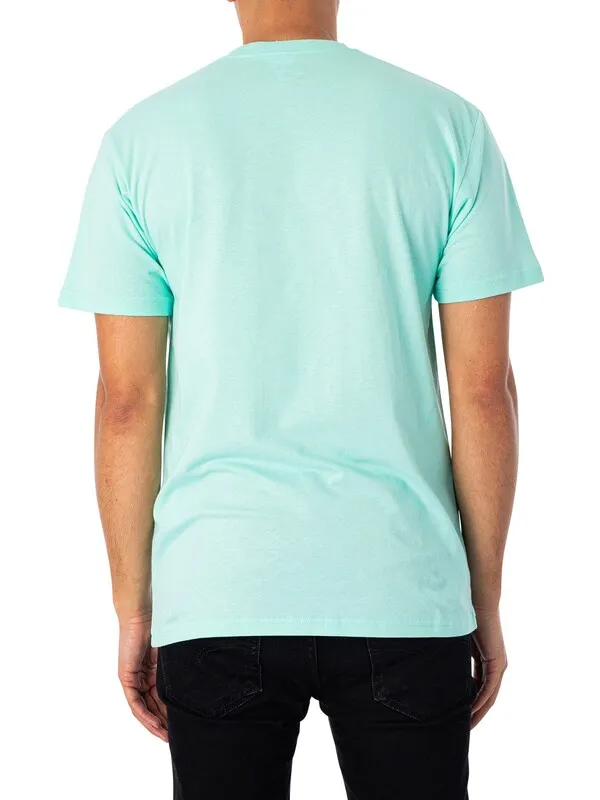 Vans Mini Script T-Shirt - Light Mint