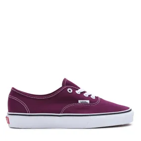 Vans Womens Authentic Trainers Dark Purple