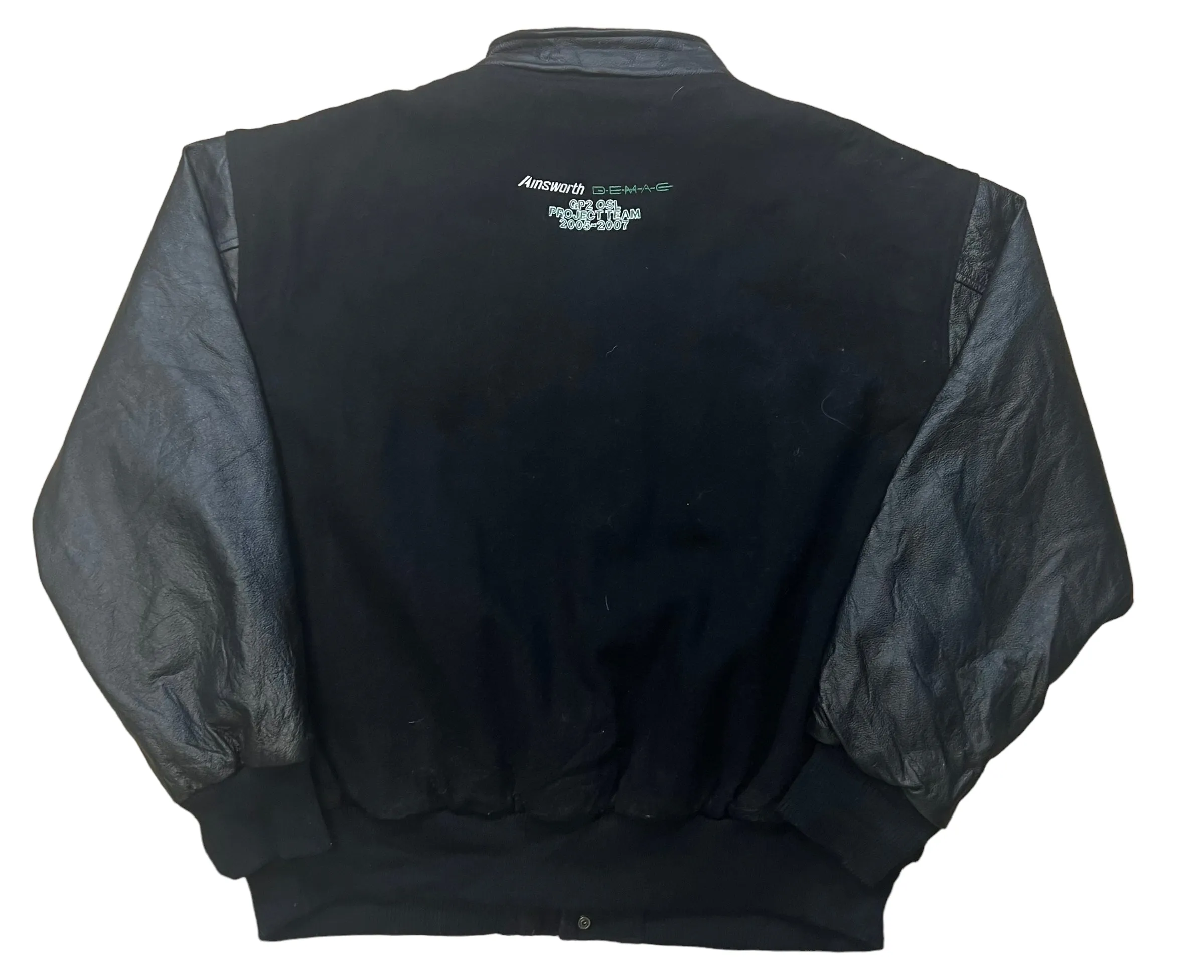 Vintage Ainsworth Black Varsity Jacket