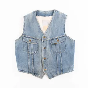 Vintage Lee Denim Trucker Vest