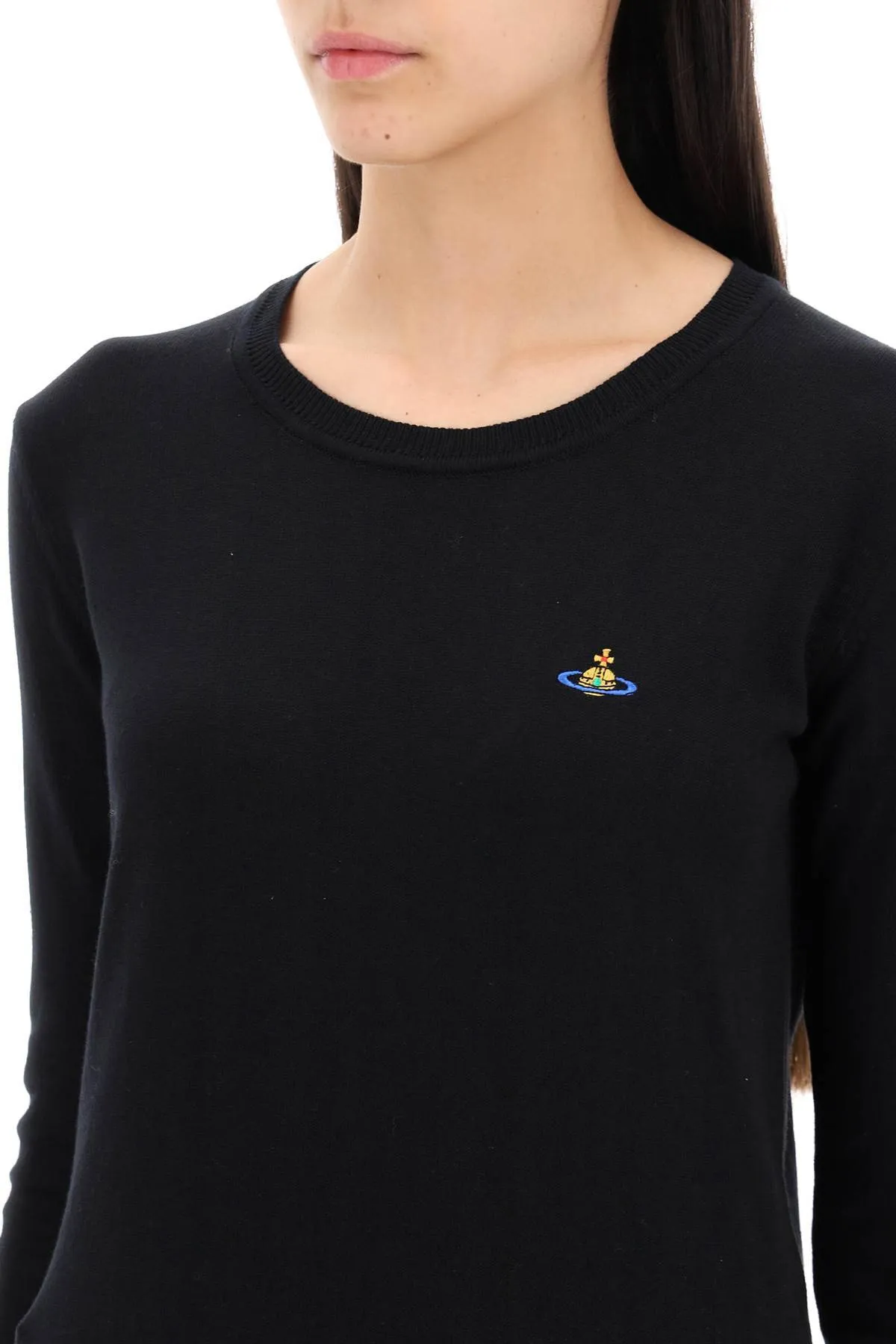 Vivienne Westwood    Vivienne Westwood Embroidered Logo Pullover