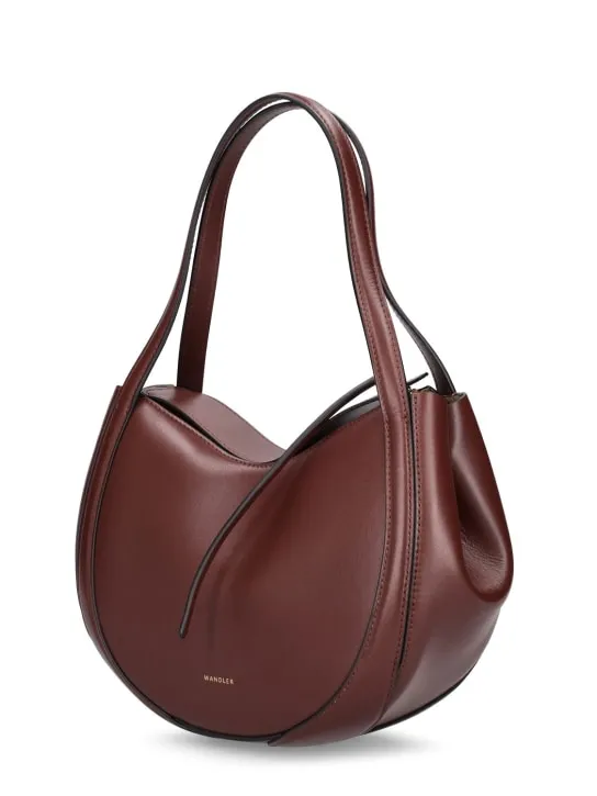 Wandler   Mini Lin leather shoulder bag 