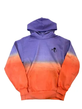 Warren Lotas The Singer Hoodie Purple Orange