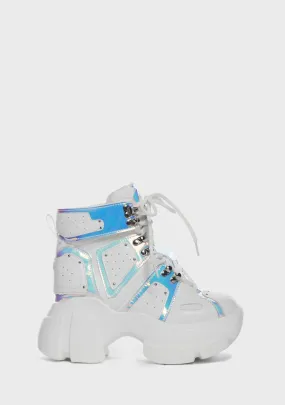 White Passionfruit-03 Wedge Sneakers-