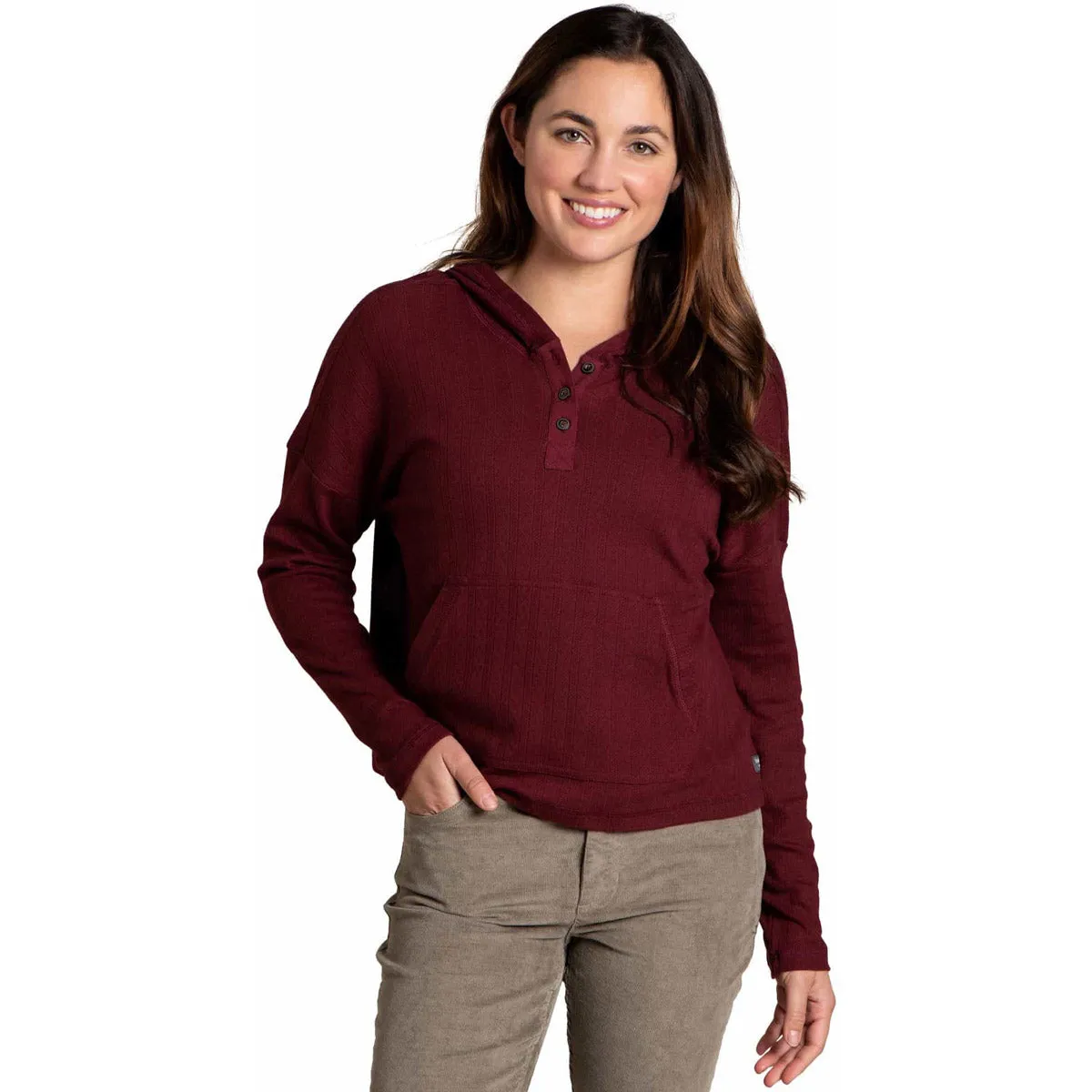 Women's Foothill Pointelle Long Sleeve Hoodie