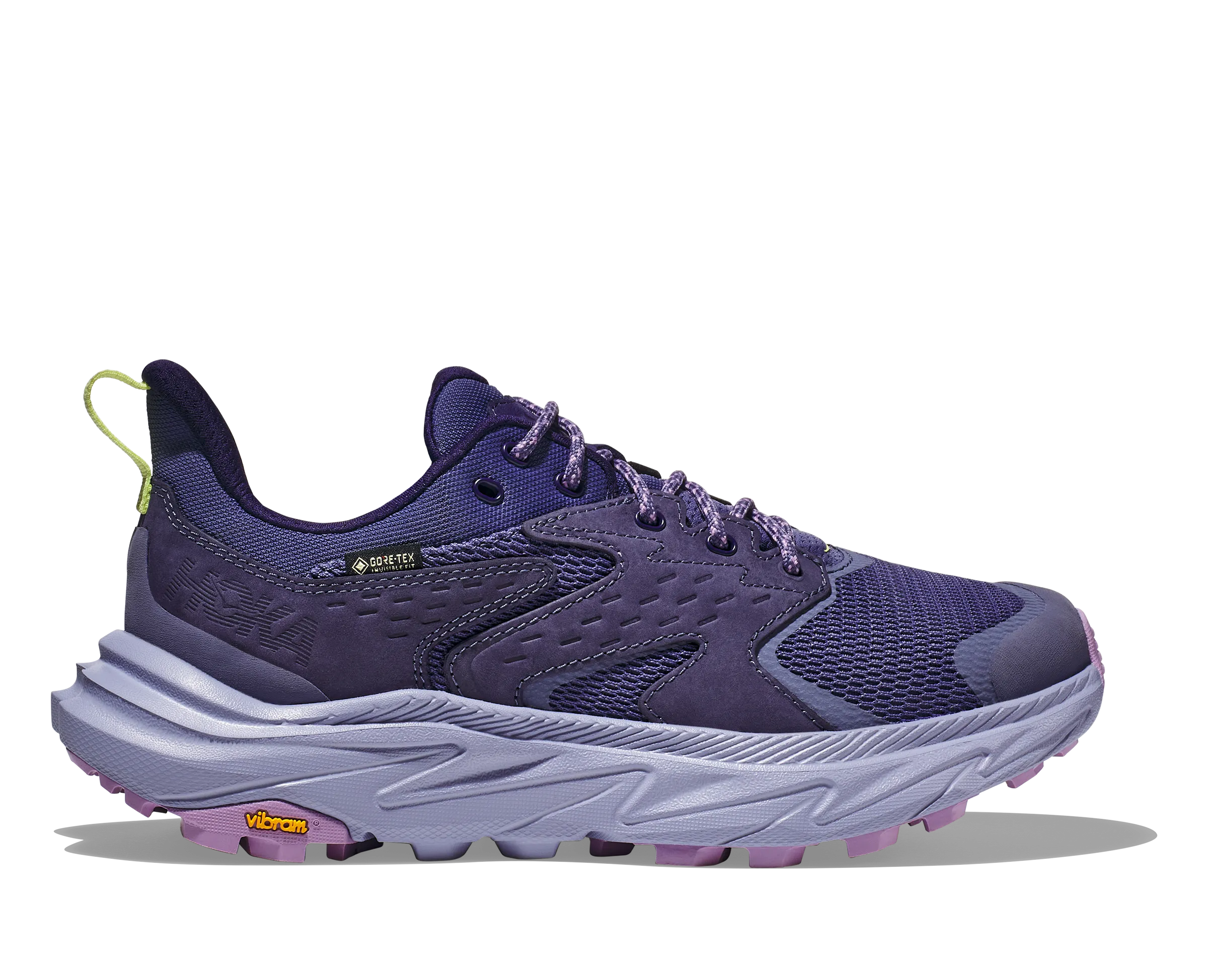 Women's Hoka Anacapa 2 Low GTX Color: Meteor / Cosmic Sky