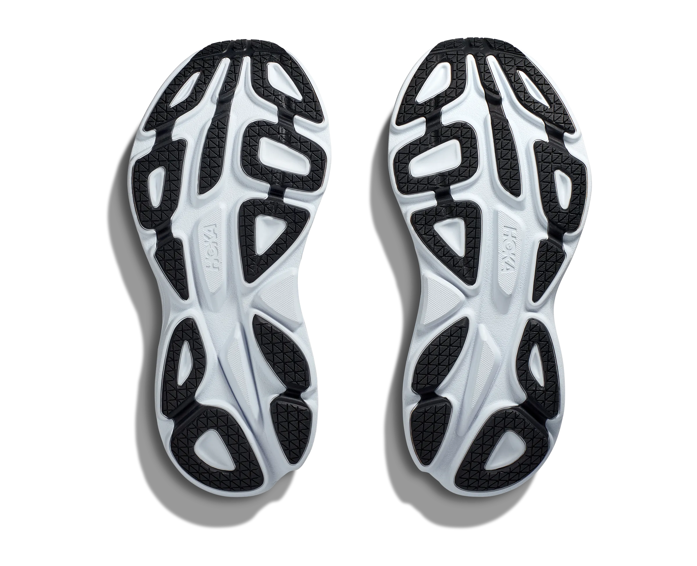 Women's Hoka Bondi 8 Color: Black / White