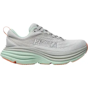 Women's Hoka Bondi 8 Stardust/Aqua Breeze Mesh